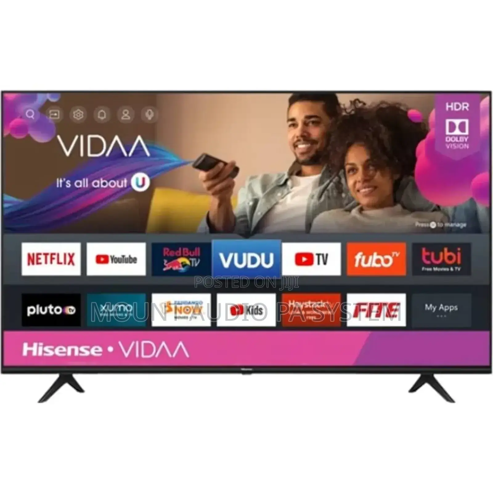 Hisense Smart Tv 40" A4 Flameless