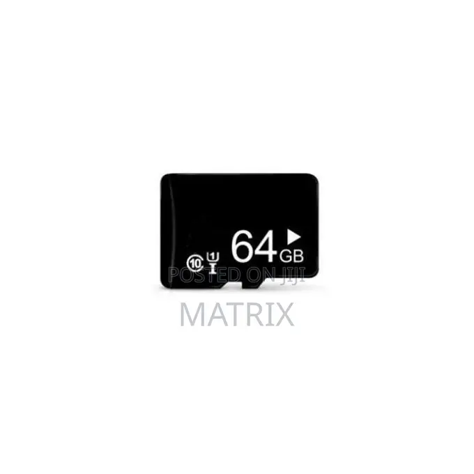 64gb Mobile Phone Memory Card - Black