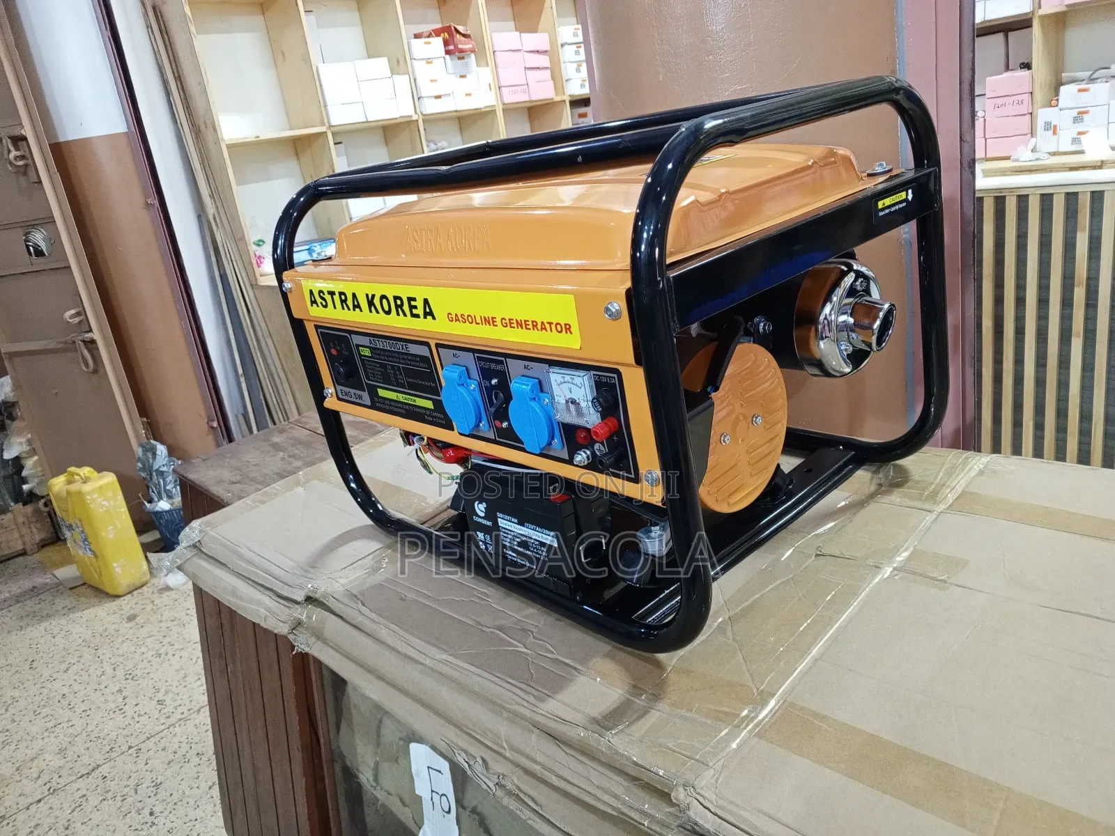 3.8 Kva Petrol Generator Key Started