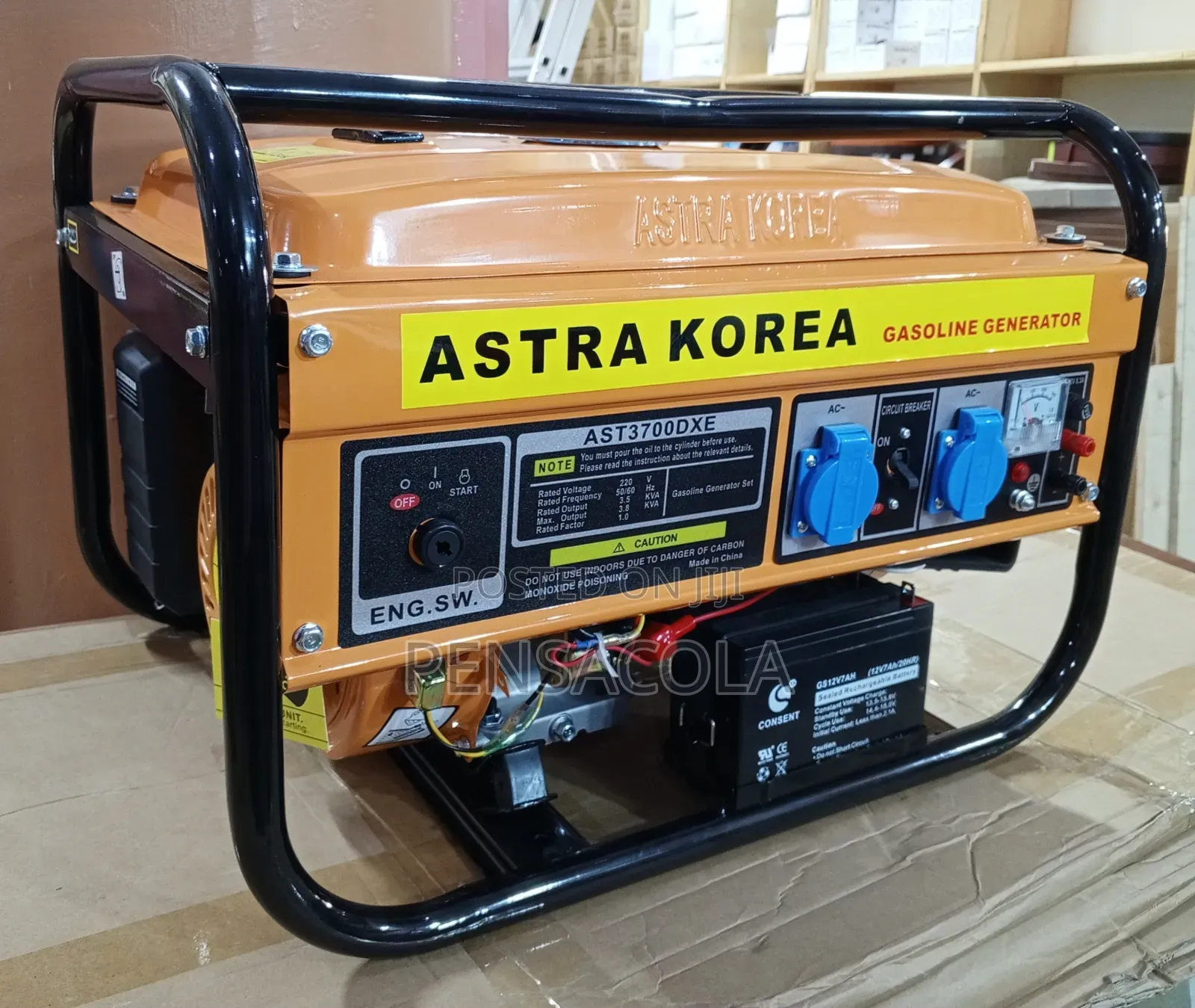Key Started 3.8kva Generator