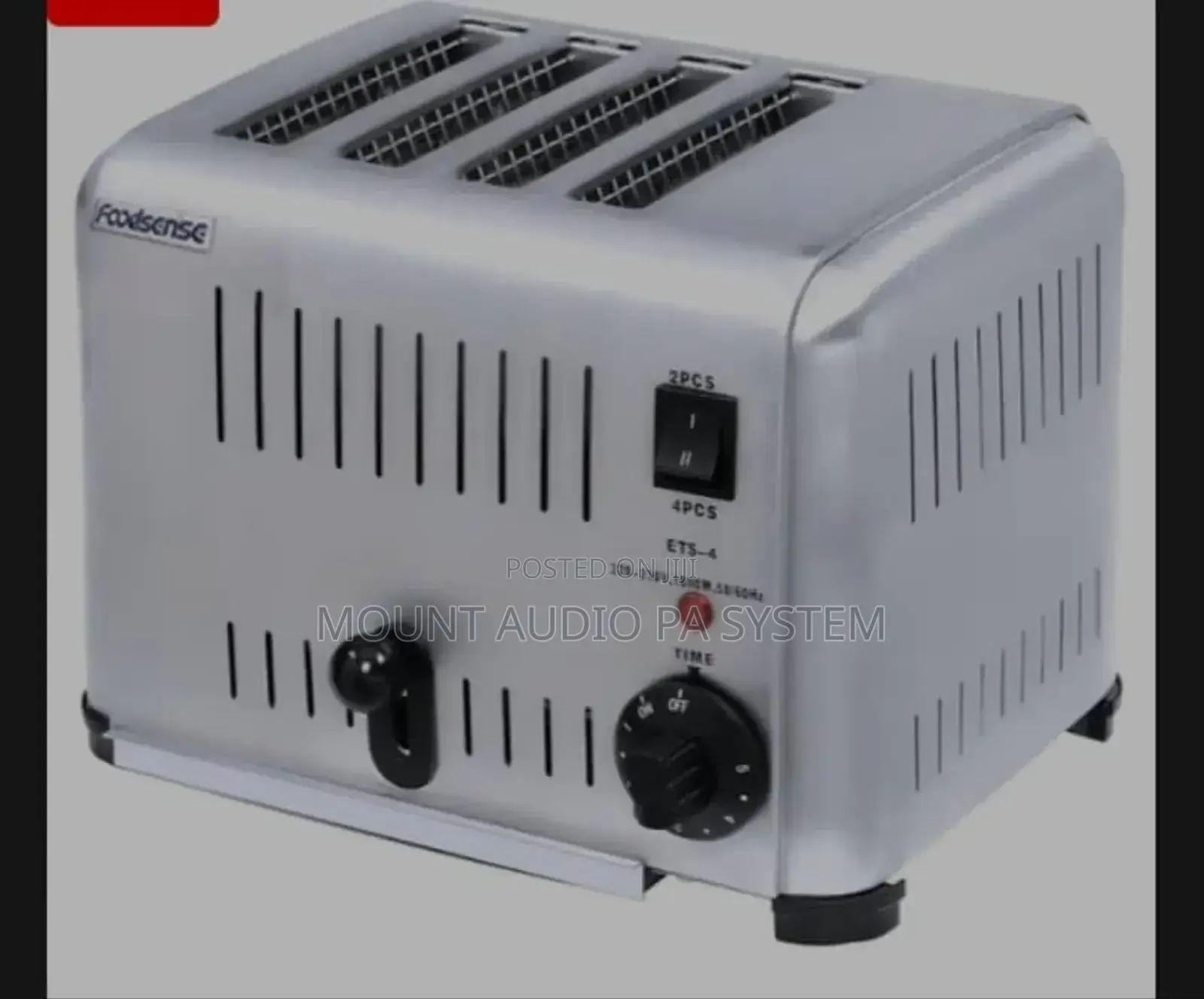 Commercial Bread Toaster 4 Slices