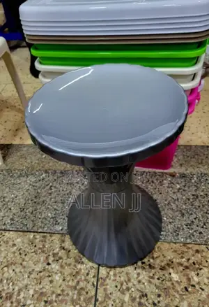 Plastic Double Rounded Stool