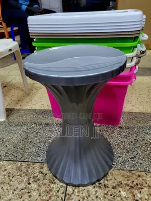 Plastic Double Rounded Stool