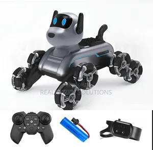 Mechanical 8-Wheels Remote Control and Hand Gesture Robot Robo Dog