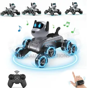 Mechanical 8-Wheels Remote Control and Hand Gesture Robot Robo Dog