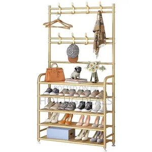 Shoe Rack Stainless 4 Tier