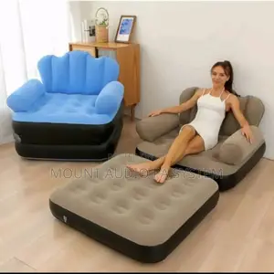2 In1 Inflatable Sofa and Bed With a Pump.