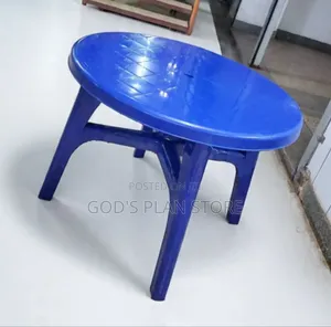 Extort Blue Plastic Table Plastic Table 4people