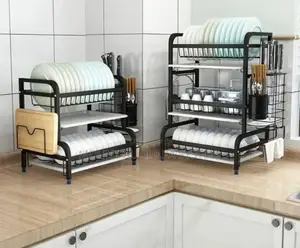 3 Tier Stainless Steel Dish Rack