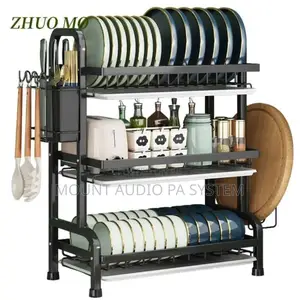 3 Tier Stainless Steel Dish Rack