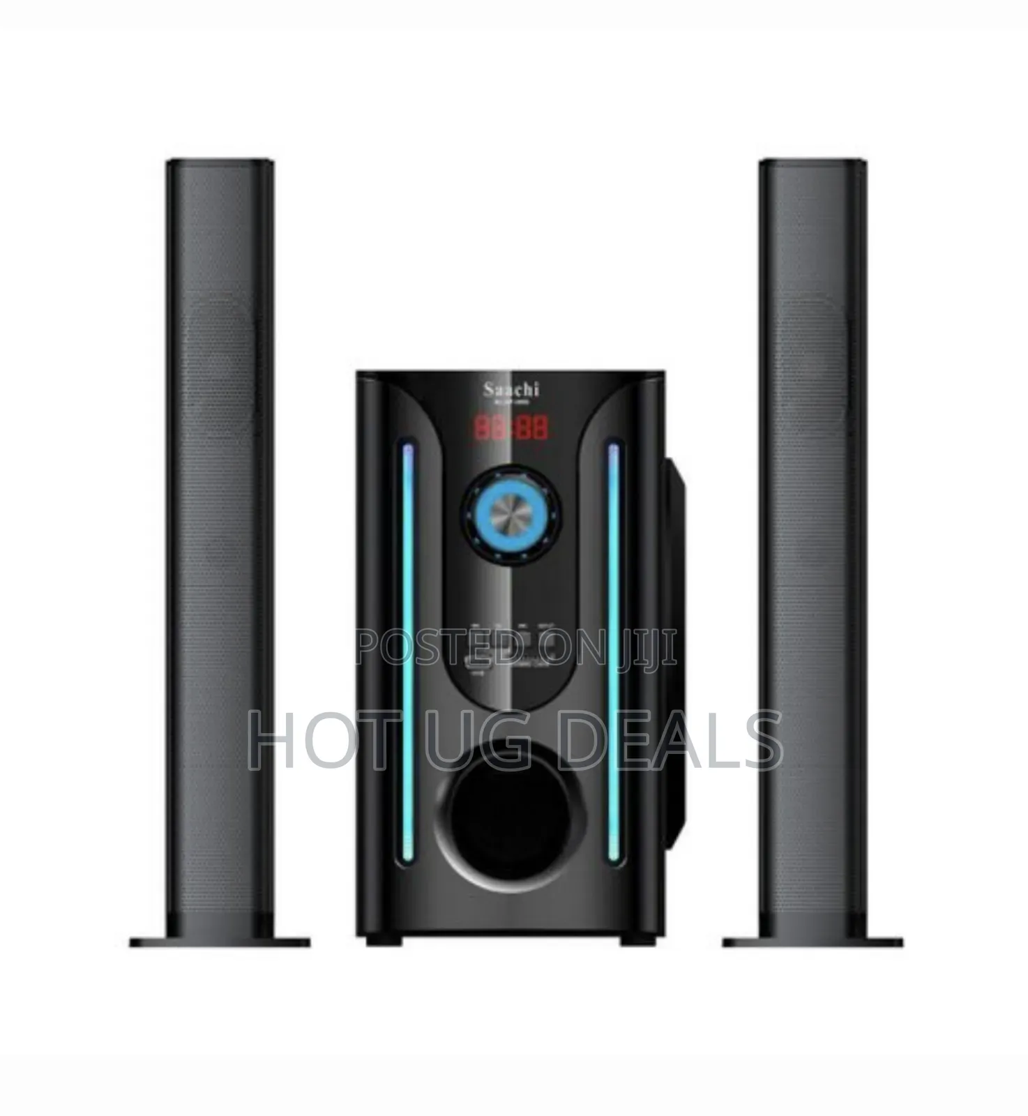 Saachi 2.1 Sound Bar System – Bluetooth, Usb, Fm, Aux & Remote Control