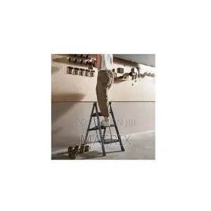 3-Step Folding Ladder With Anti-Slip Design