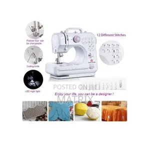 Portable Electric Sewing Machine - Multicolor
