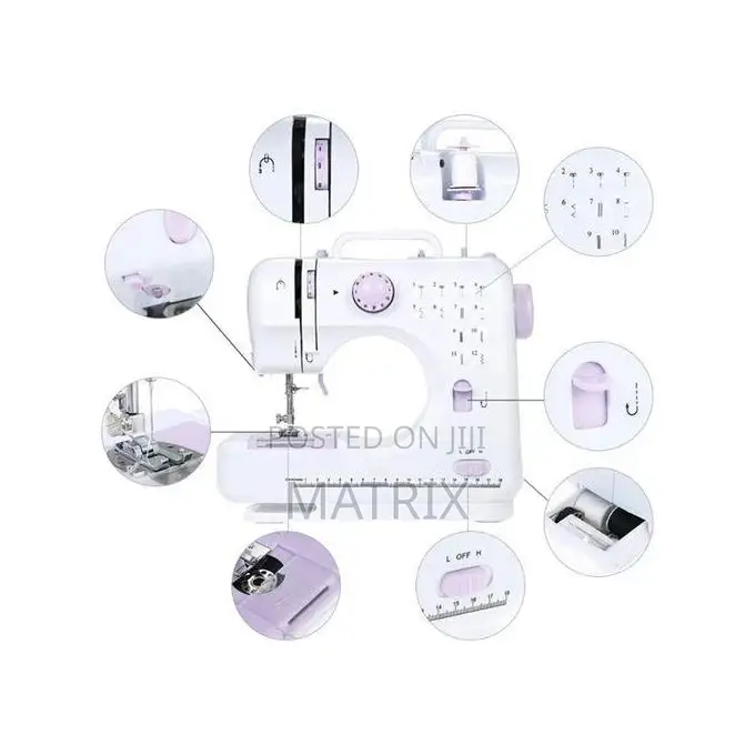 Portable Electric Sewing Machine - Multicolor