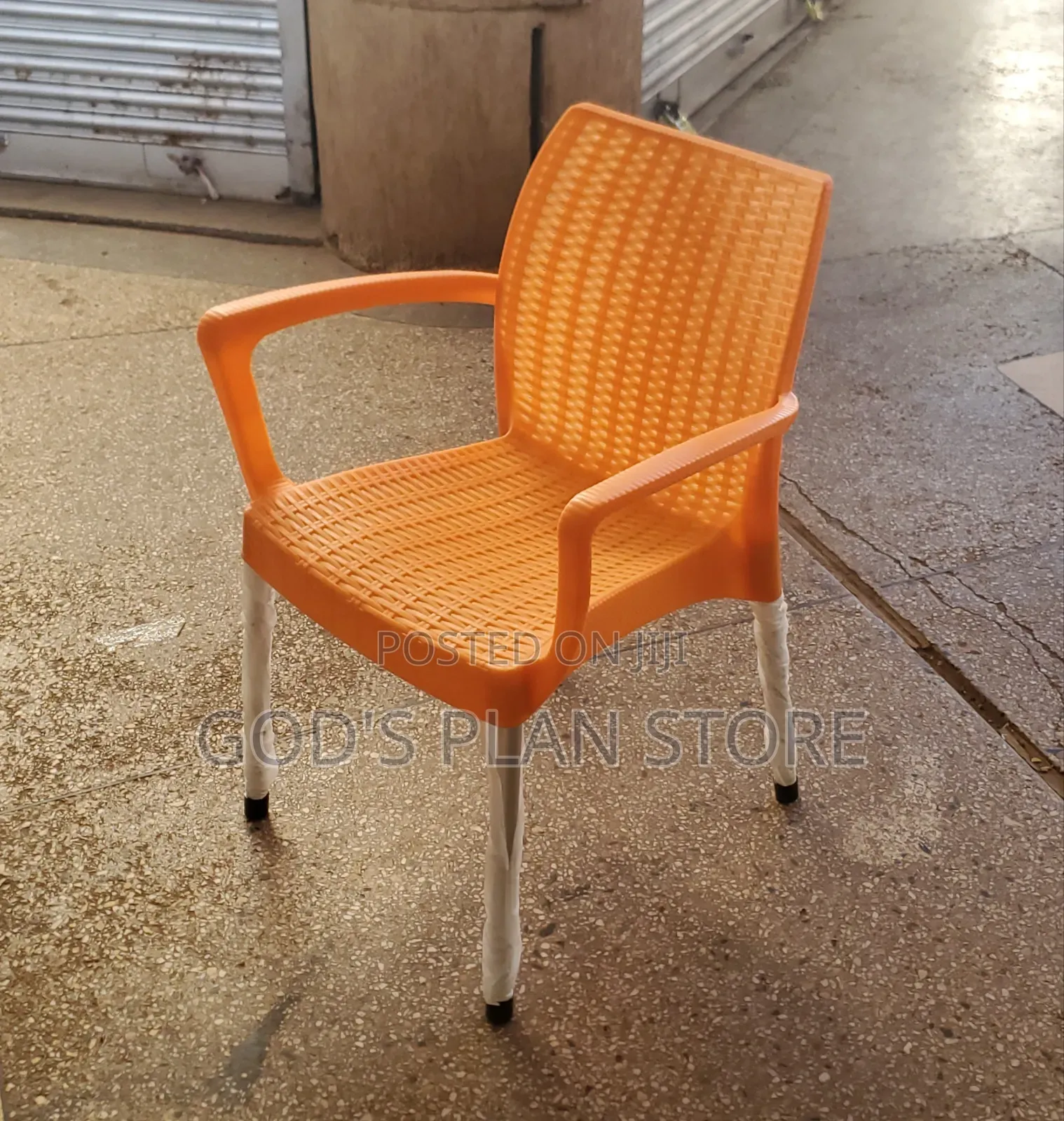Orange Dining Plastic Chairs Dining Plastic Chairs