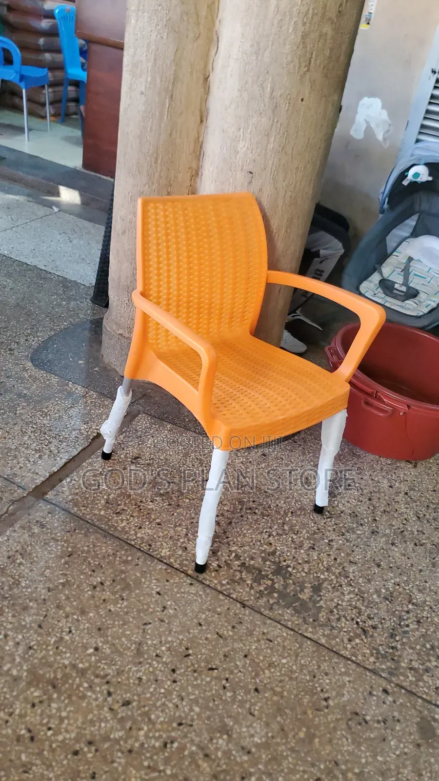 Orange Dining Plastic Chairs Dining Plastic Chairs