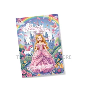 Princess Dreams Coloring Book for Girls
