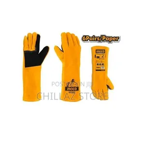 Ingco Welding Leather Gloves.