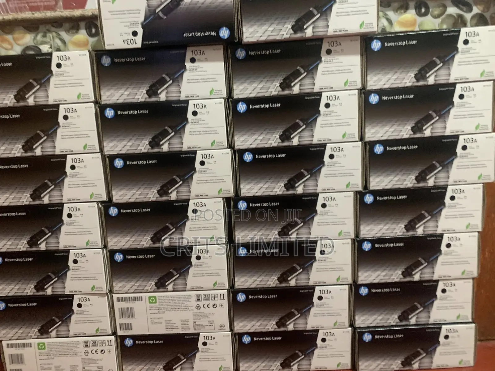 Hp 103a Black Original Neverstop Laser Toner (W1103a)