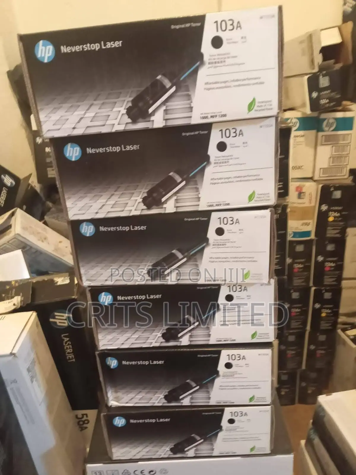 Hp 103a Black Original Neverstop Laser Toner (W1103a)
