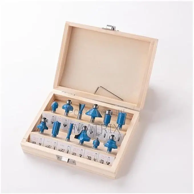 Ingco 12 PCS Router Bits Set(6mm)