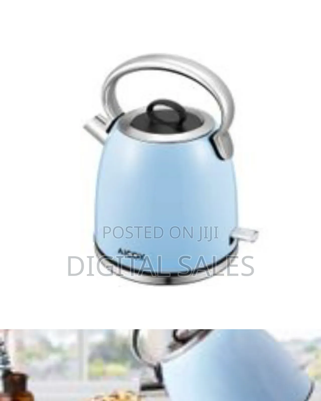 Aicok Steel Fast Heating Temperature Adjustable Electric Kettle