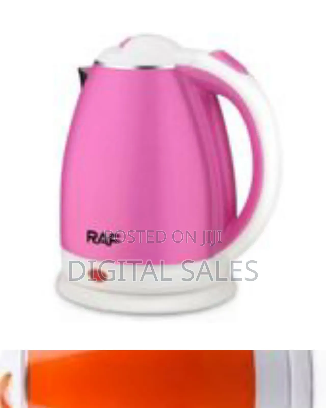 Raf 2l 2000w Multifunctional Travel Smart Water Boiling Electric