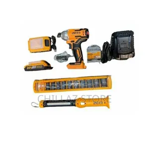 Ingco Cordless Ion Impact Wrench.