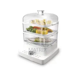 DSP 1300ml 3 Tier Electric Vegetable Food Steamer Cooking Pot