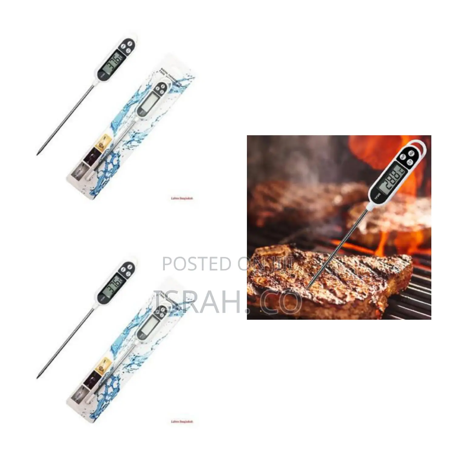 Digital Universal Kitchen Food Cooking Thermometer-