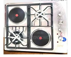 Digiwave 60cm 2electric + 2gas With Auto Ignition Stainless Steel Hob