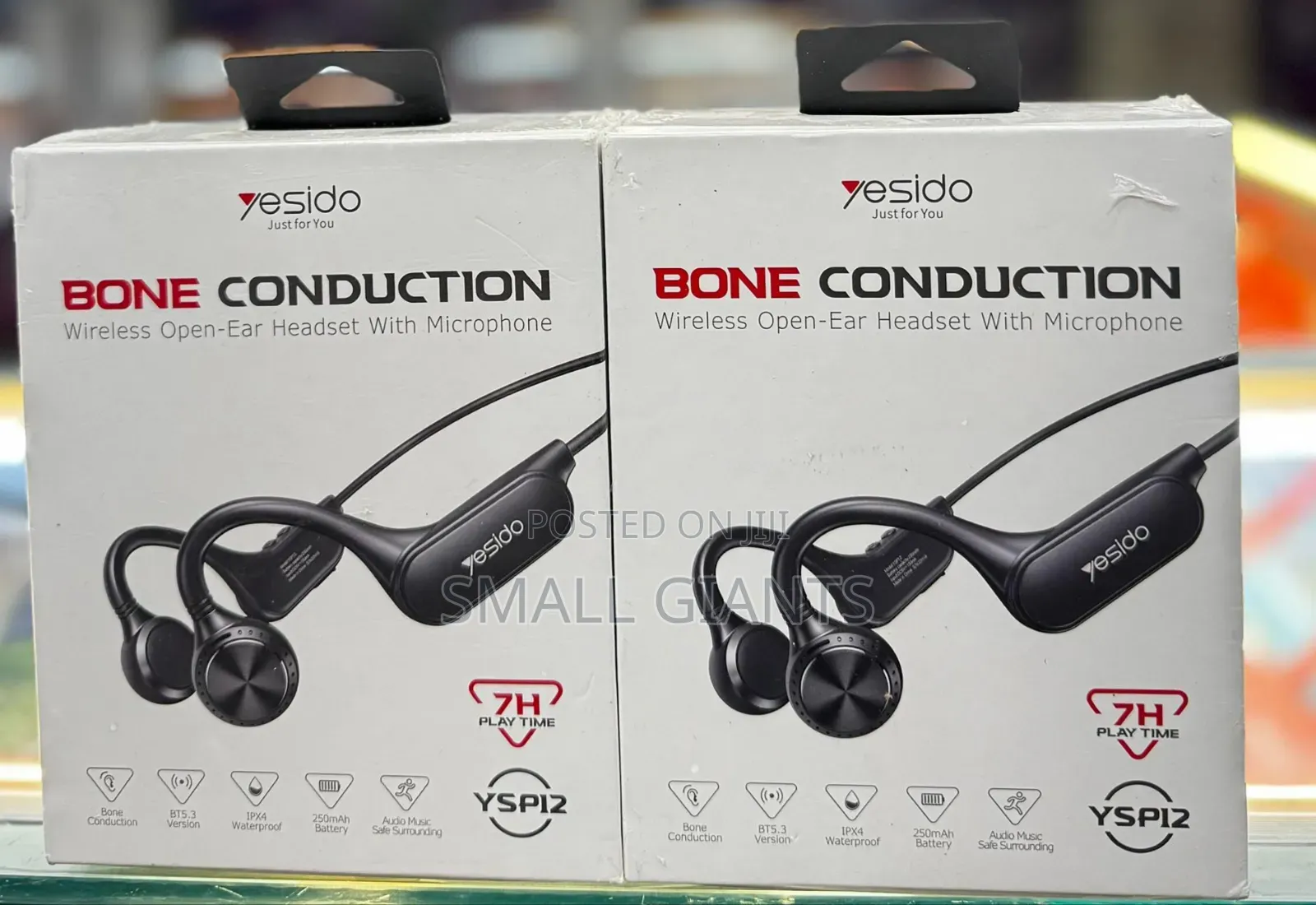 Yesido Bone Conduction (Ysp12) Bluetooth Earphones