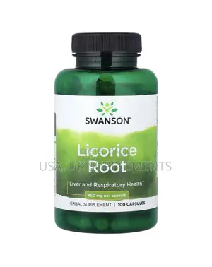 Swanson 450mg Licorice Root 100capsules