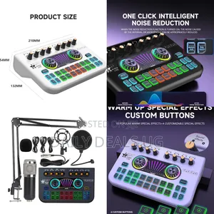 Mixer Live" Audio Mixer/Sound Card