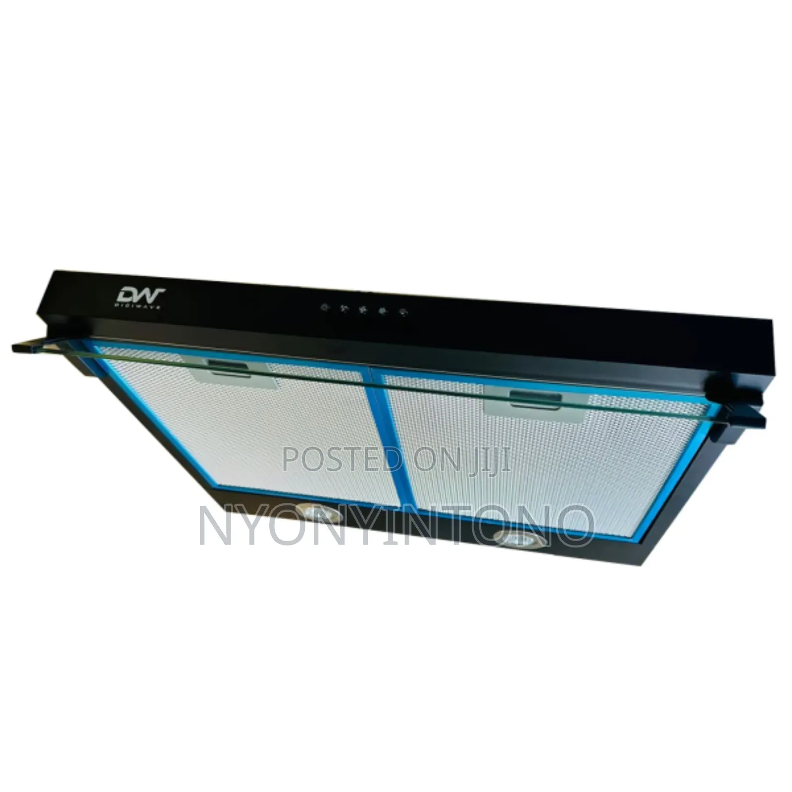 Digiwave 60cm Single Motor Chimney With 2 Lights Dwrh6001b