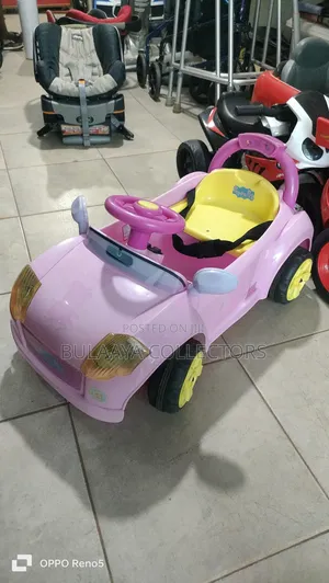 Peppa Pig Pink, Battery-Operated Ride-on Toy Car. 2-4 Years, Uk Used.
