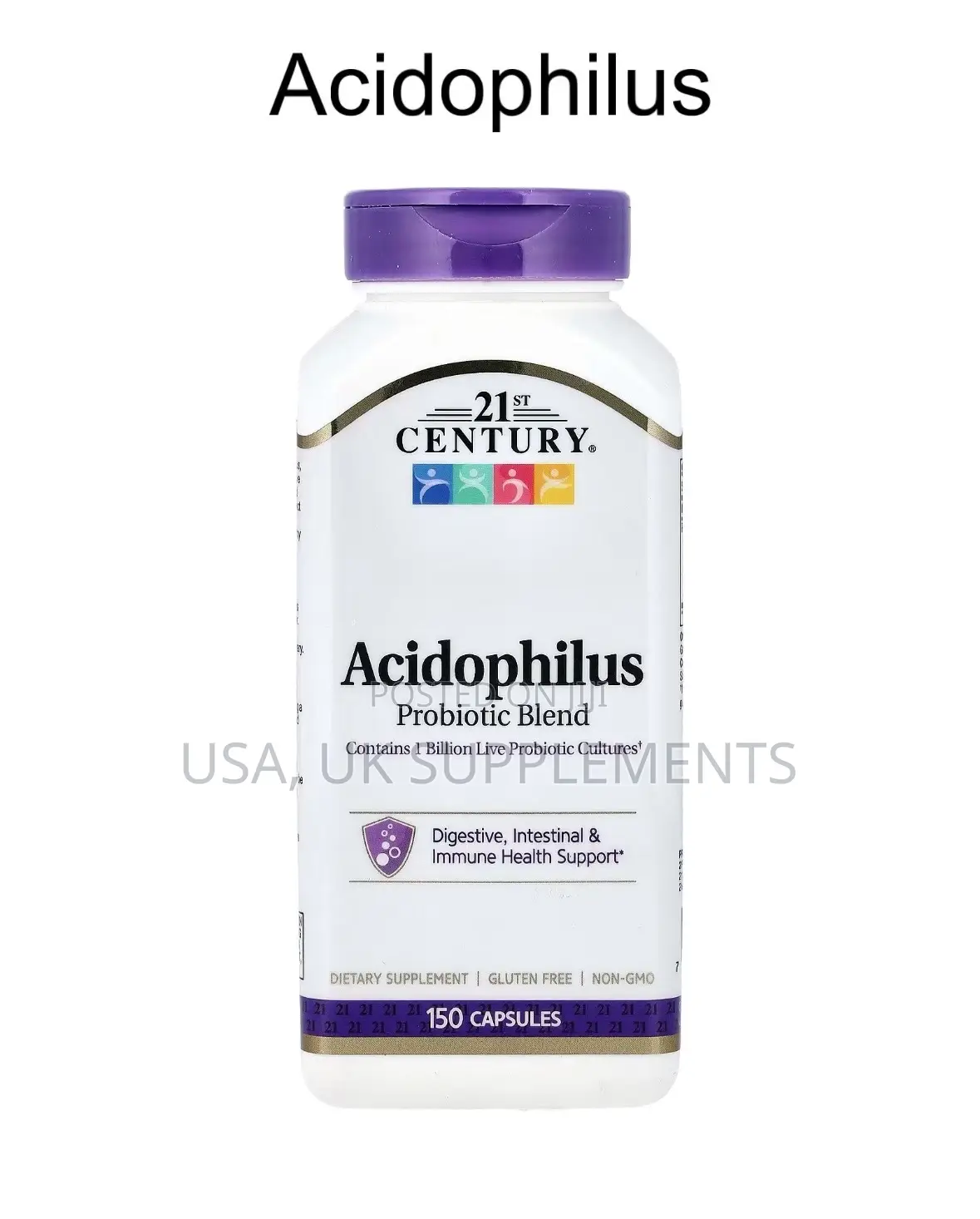 21st Century Acidophilus Probiotic Blend 150capsules