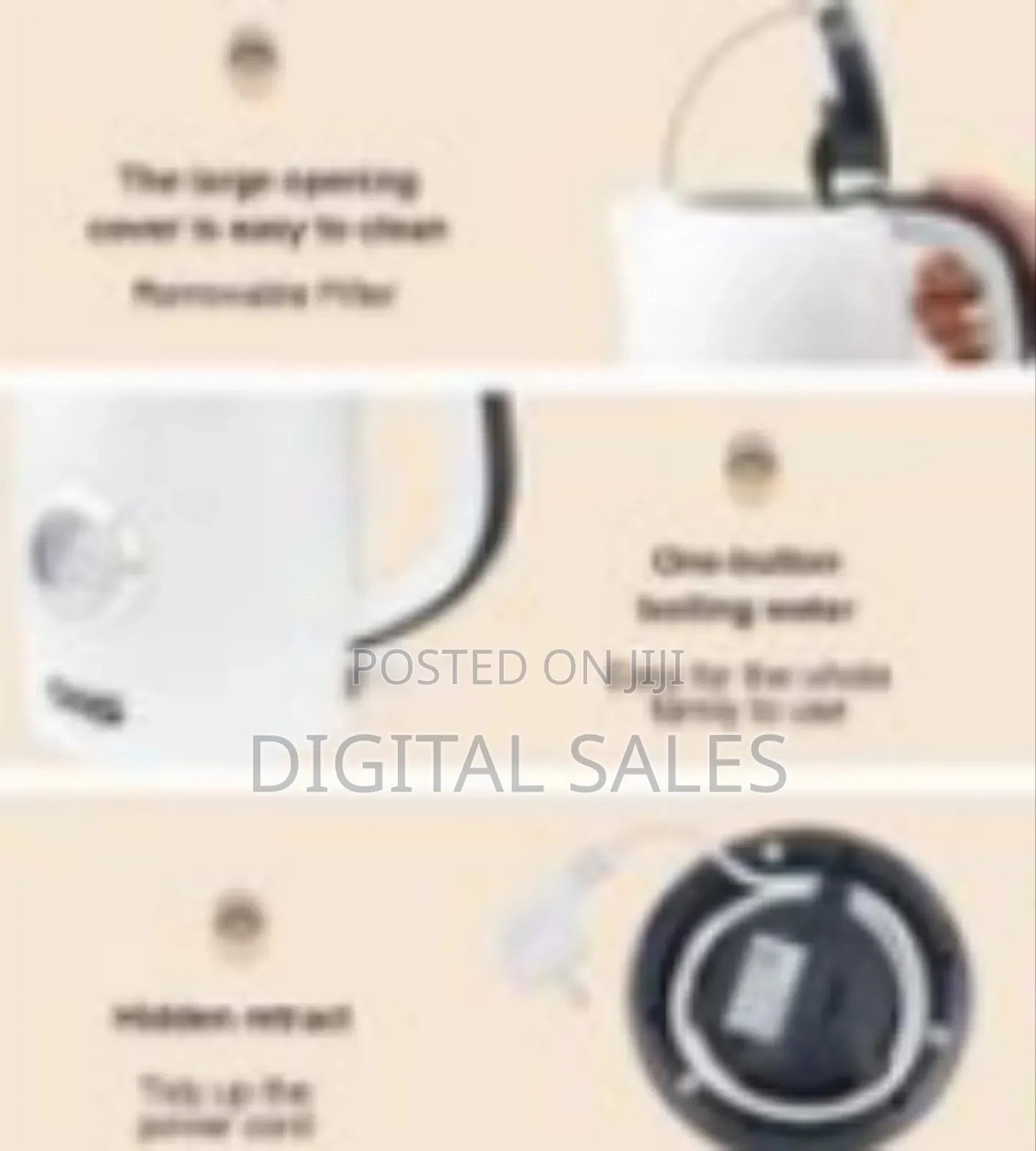 DSP 1.7 Litre Portable Hot Water Boiling Electric Kettle