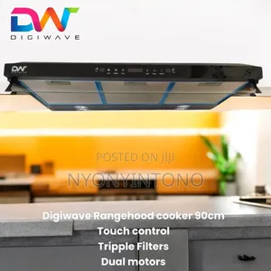 Digi Wave 90cm Double Motor Range Hood With Touch Control Dwrh9005t
