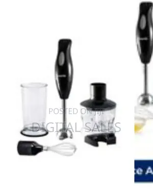 Saachi 4 in 1 Multi - Purpose Hand Blender /Chopper-Black