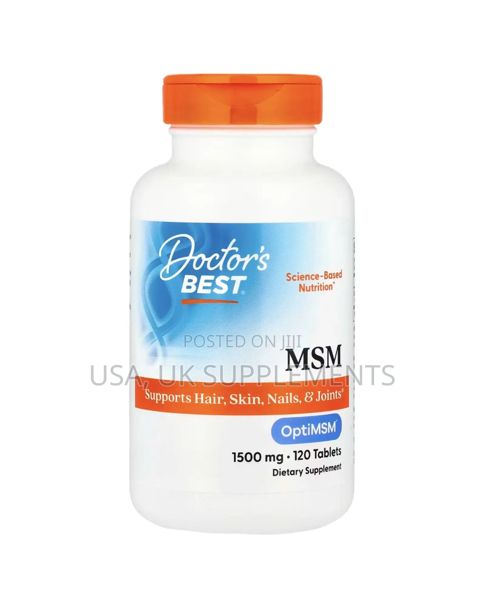 Doctor’S Best 1500mg MSM 120 Tablets