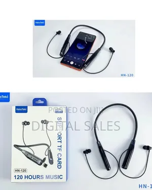 Haino Teko Hn-120 Bluetooth Neck Band Headphone, 5.3 Bluetooth