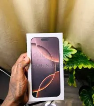 New Apple iPhone 16 Pro 256 GB Gold