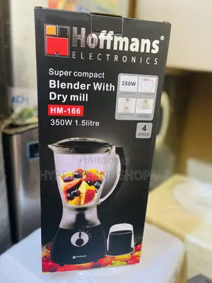 2in1 Electric Brandnew Hoffman Juice Blender 1.5l