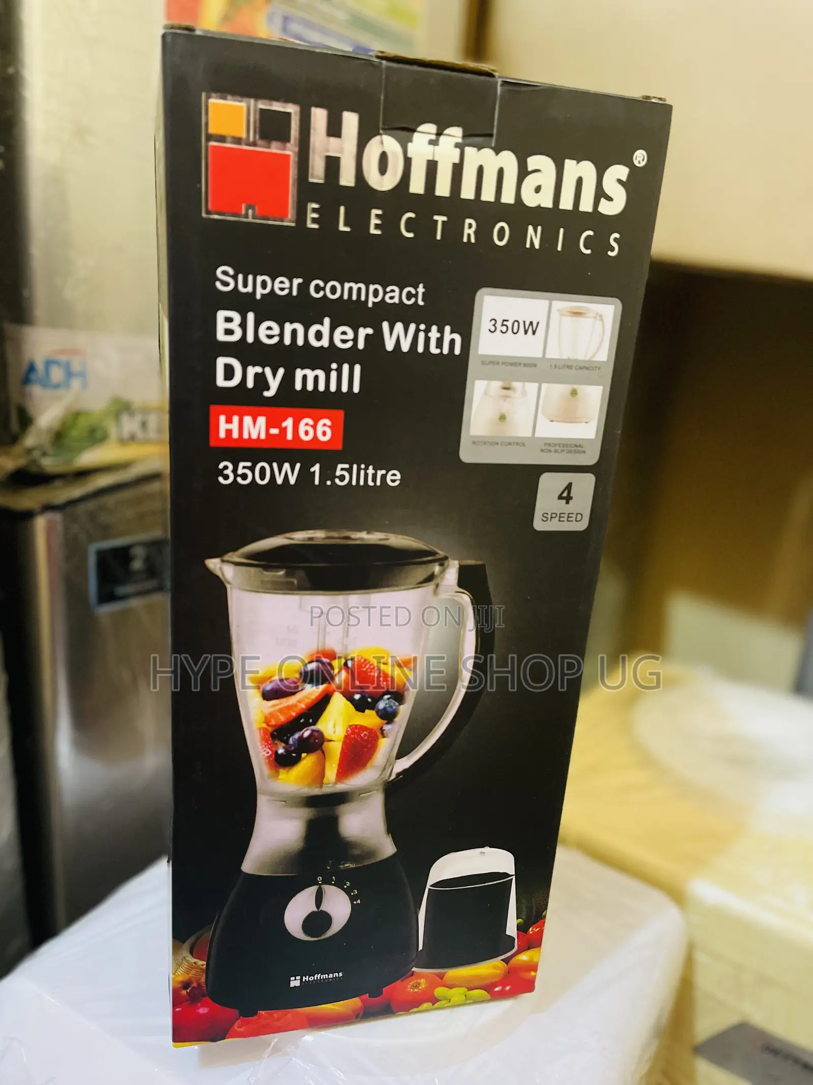 2in1 Electric Brandnew Hoffman Juice Blender 1.5l