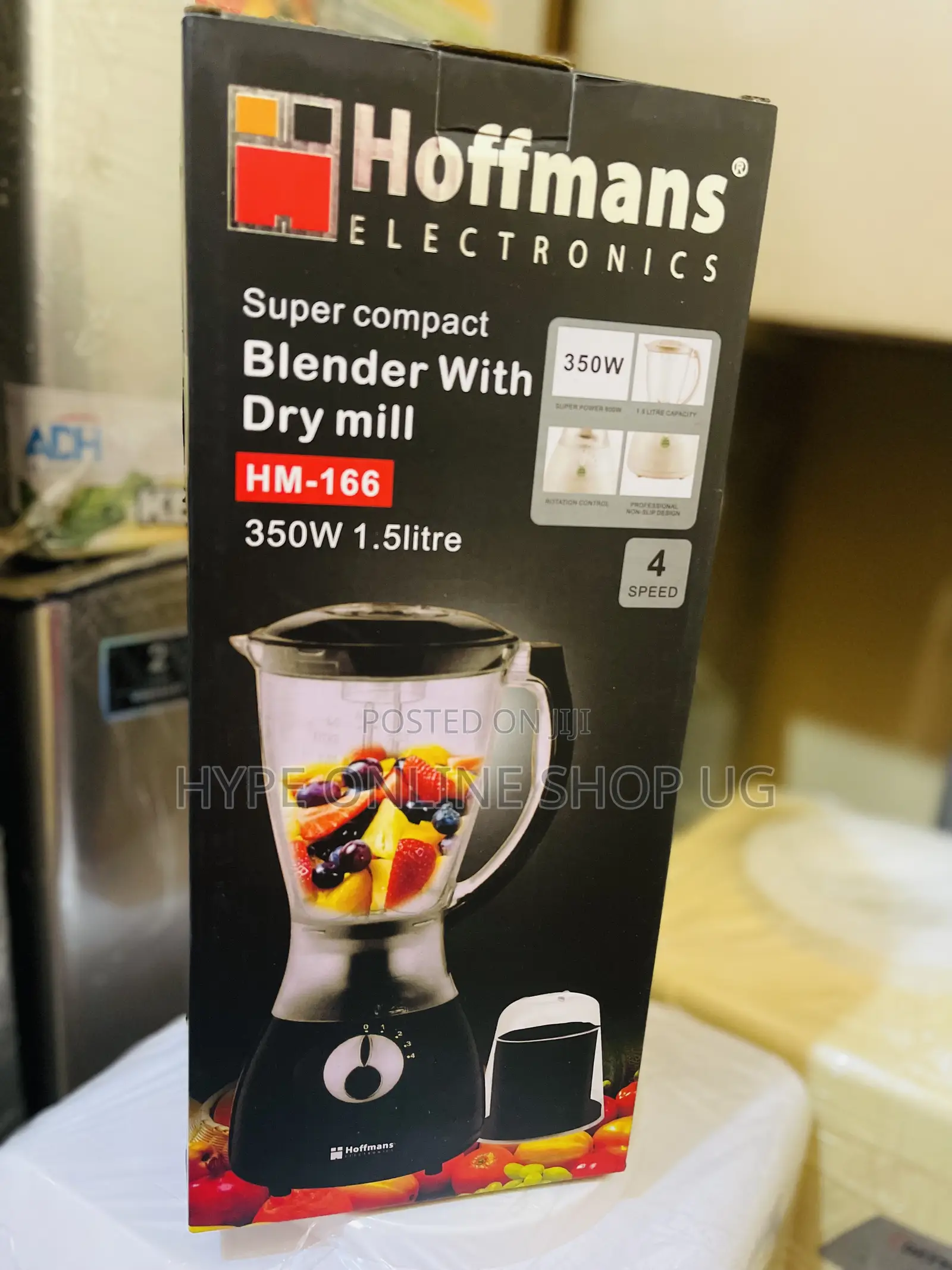 2in1 Electric Brandnew Hoffman Juice Blender 1.5l