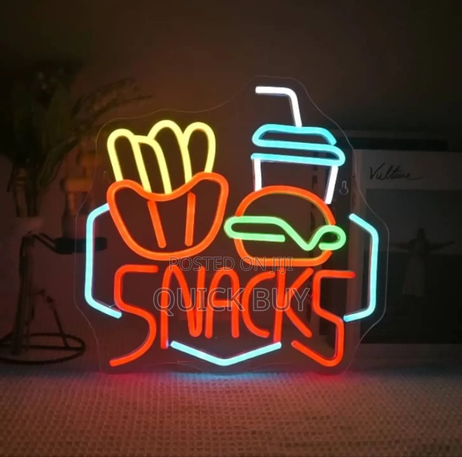 Snack Led Neon Sign