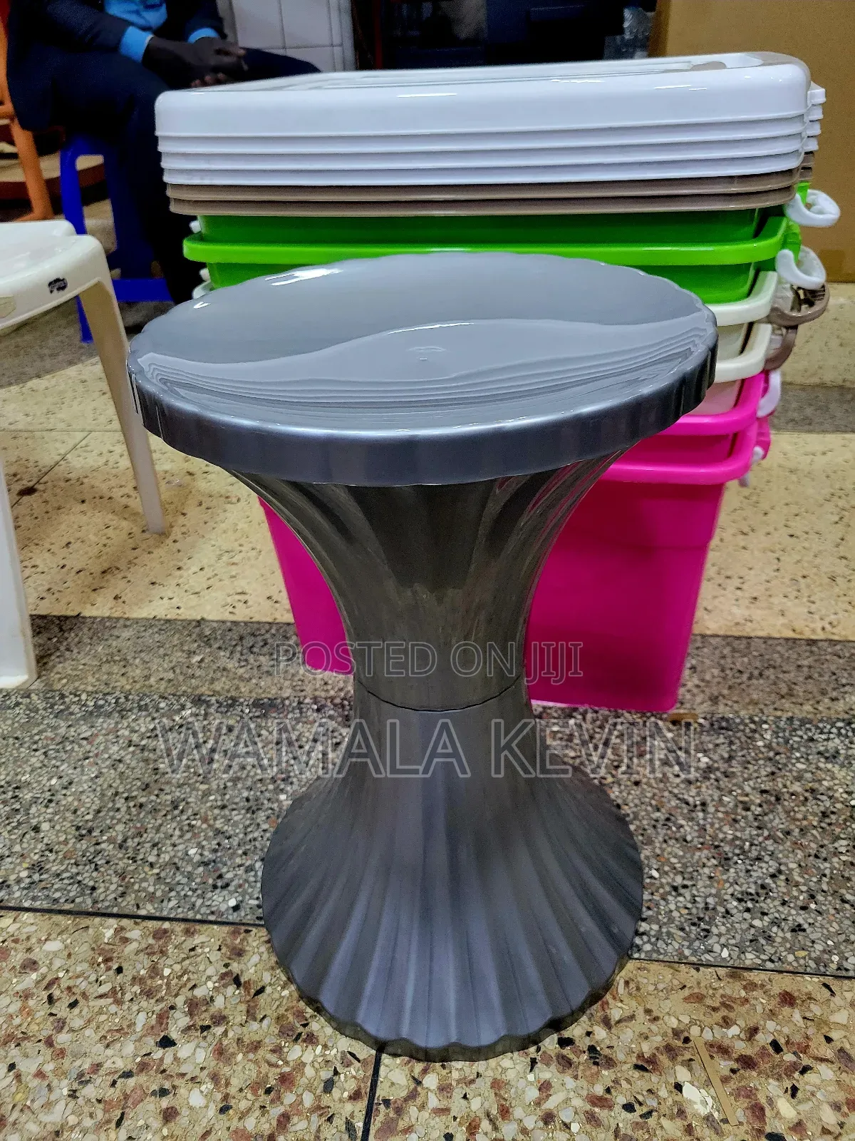 Plastic Drum Stool