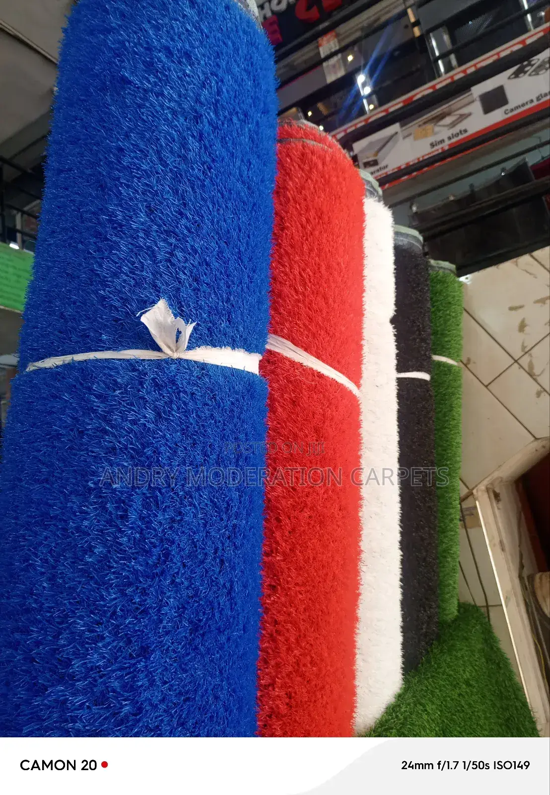 All Colours of Grass Carpet