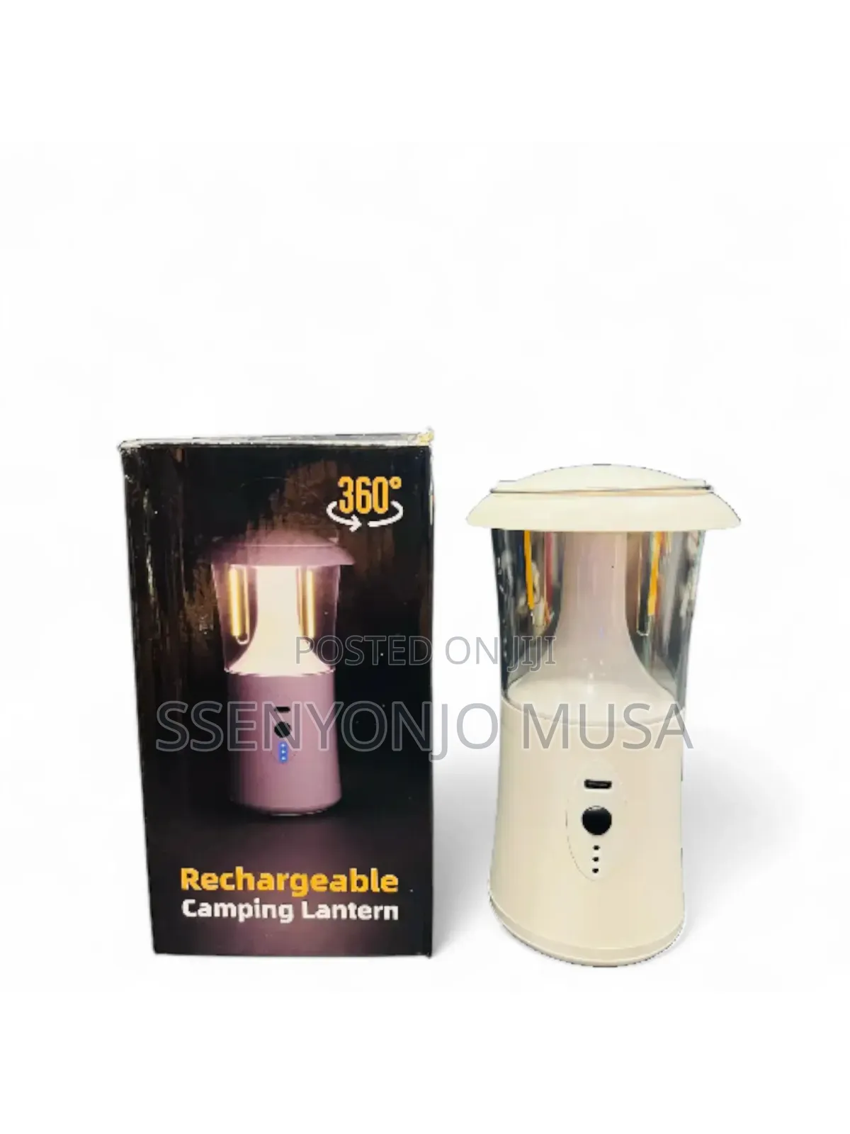 Camping Lantern | Usb Rechargeable Led Lamp | 3 Light Modes | Dimmable